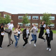 Year 13 Celebrate Exam Success